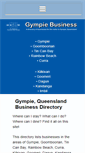Mobile Screenshot of gympieqldbusiness.com.au